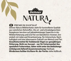 Dehner Natura Premium Wildvogelfutter Hanfsaat