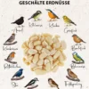 Dehner Natura Premium Wildvogelfutter Halbe/Ganze Erdnüsse