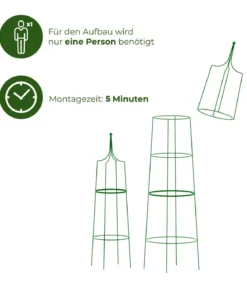 Dehner Obelisk-Set Hilarius, 2-teilig