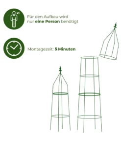 Dehner Obelisk-Set Ilaria, 2-teilig