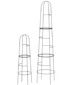 Dehner Obelisk-Set Kuro, 2-teilig