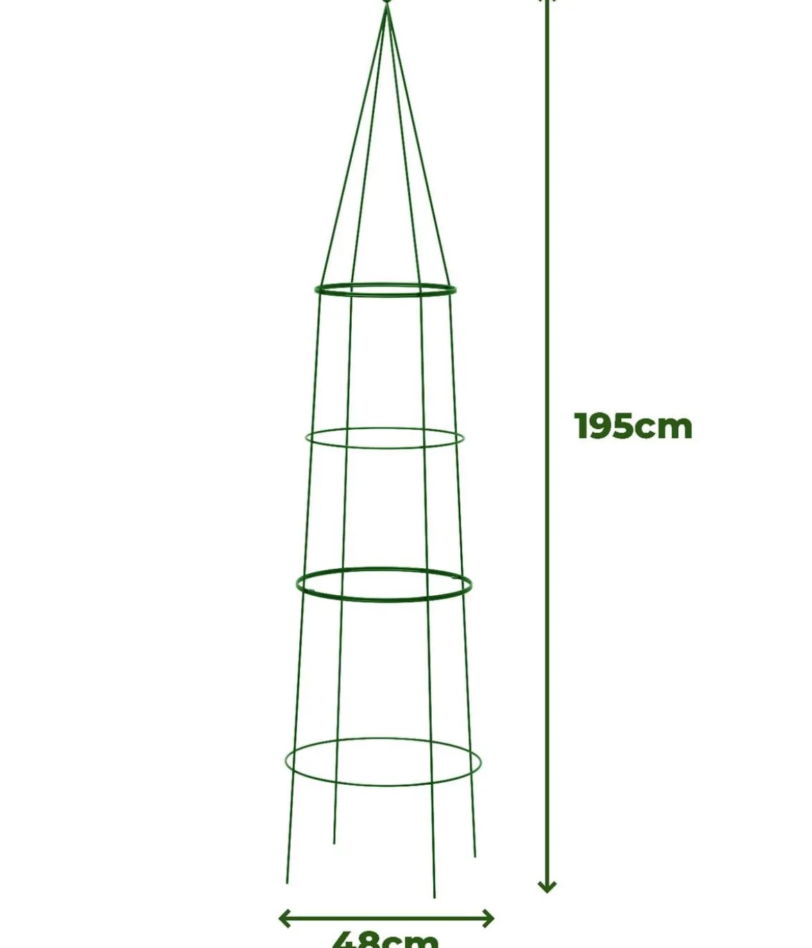 Dehner Obelisk-Set Pietro, 2-teilig
