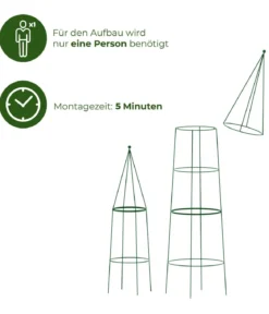 Dehner Obelisk-Set Pietro, 2-teilig
