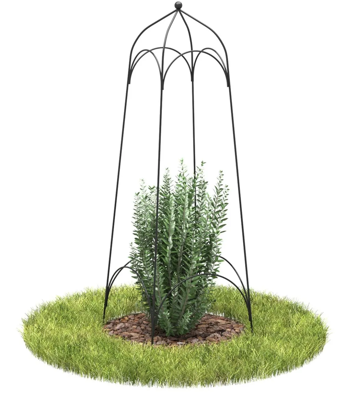 Dehner Obelisk-Set Tenda, 2-teilig