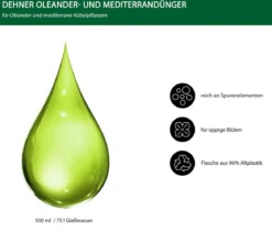 Dehner Oleander- und Mediterran-Dünger, flüssig, 500 ml
