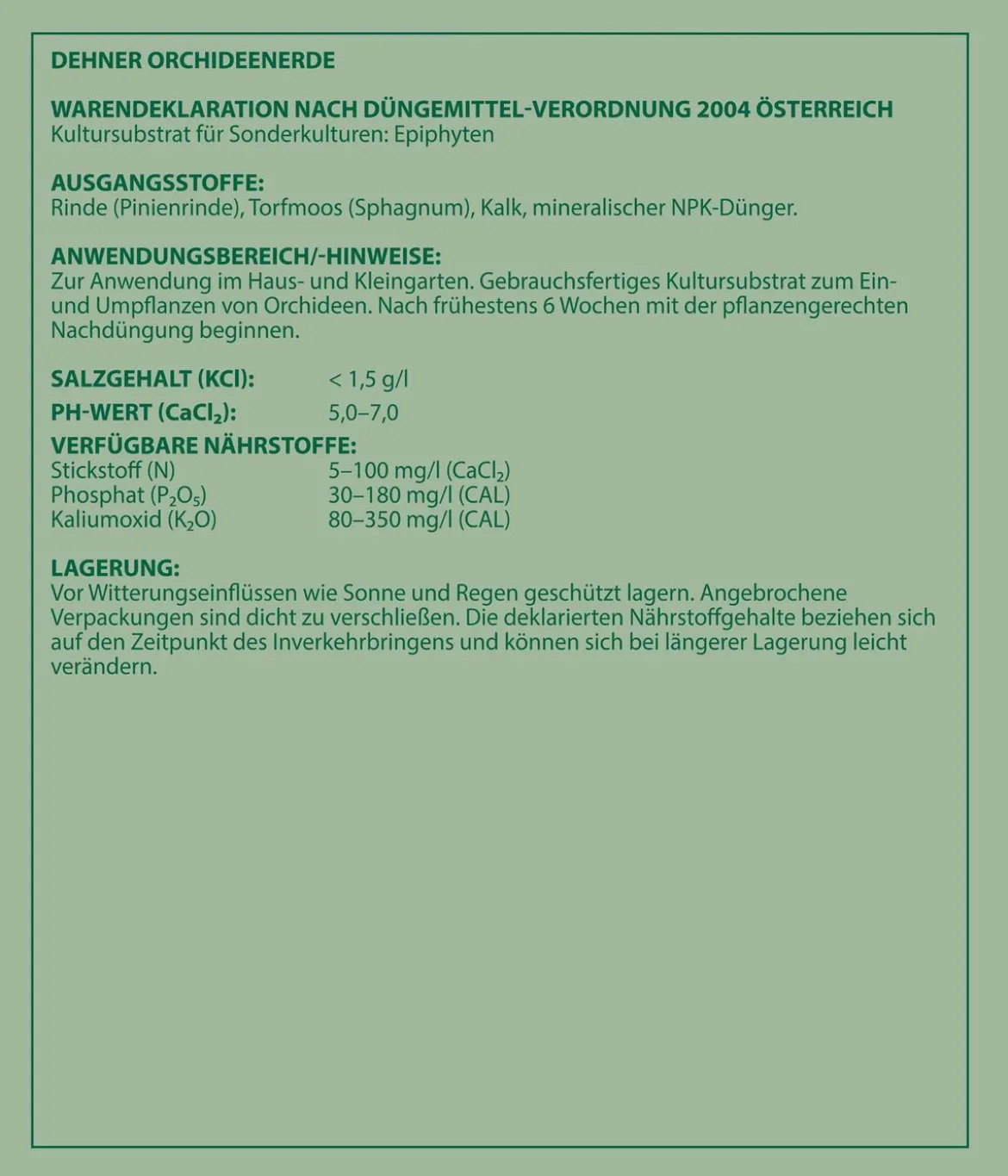 Dehner Orchideenerde, 5 l