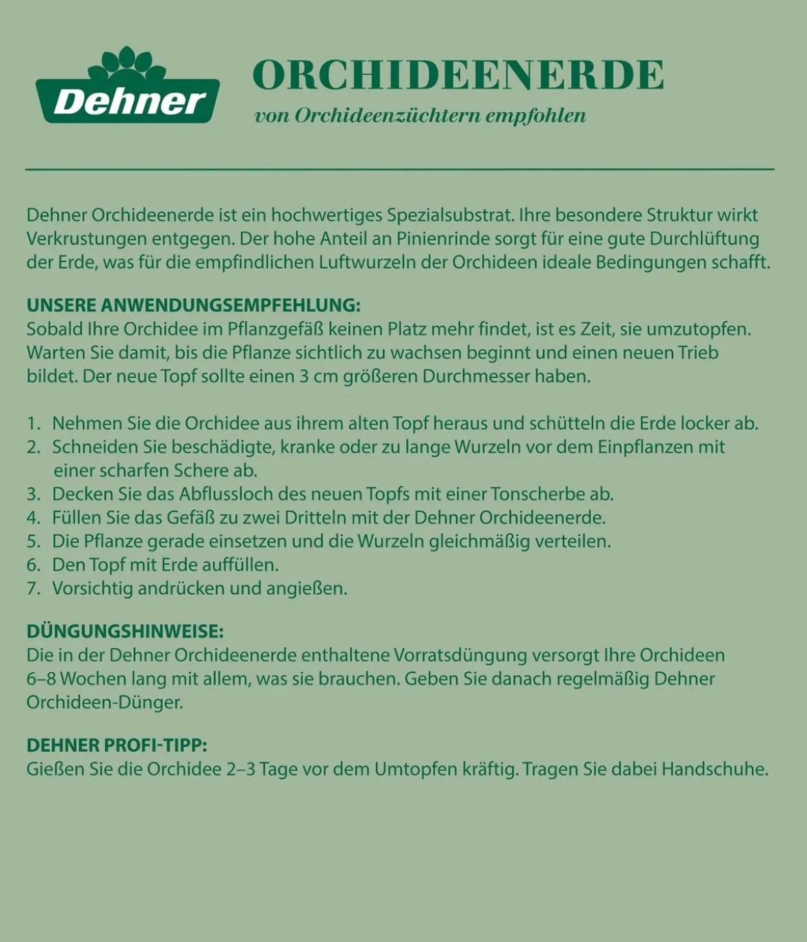 Dehner Orchideenerde, 5 l
