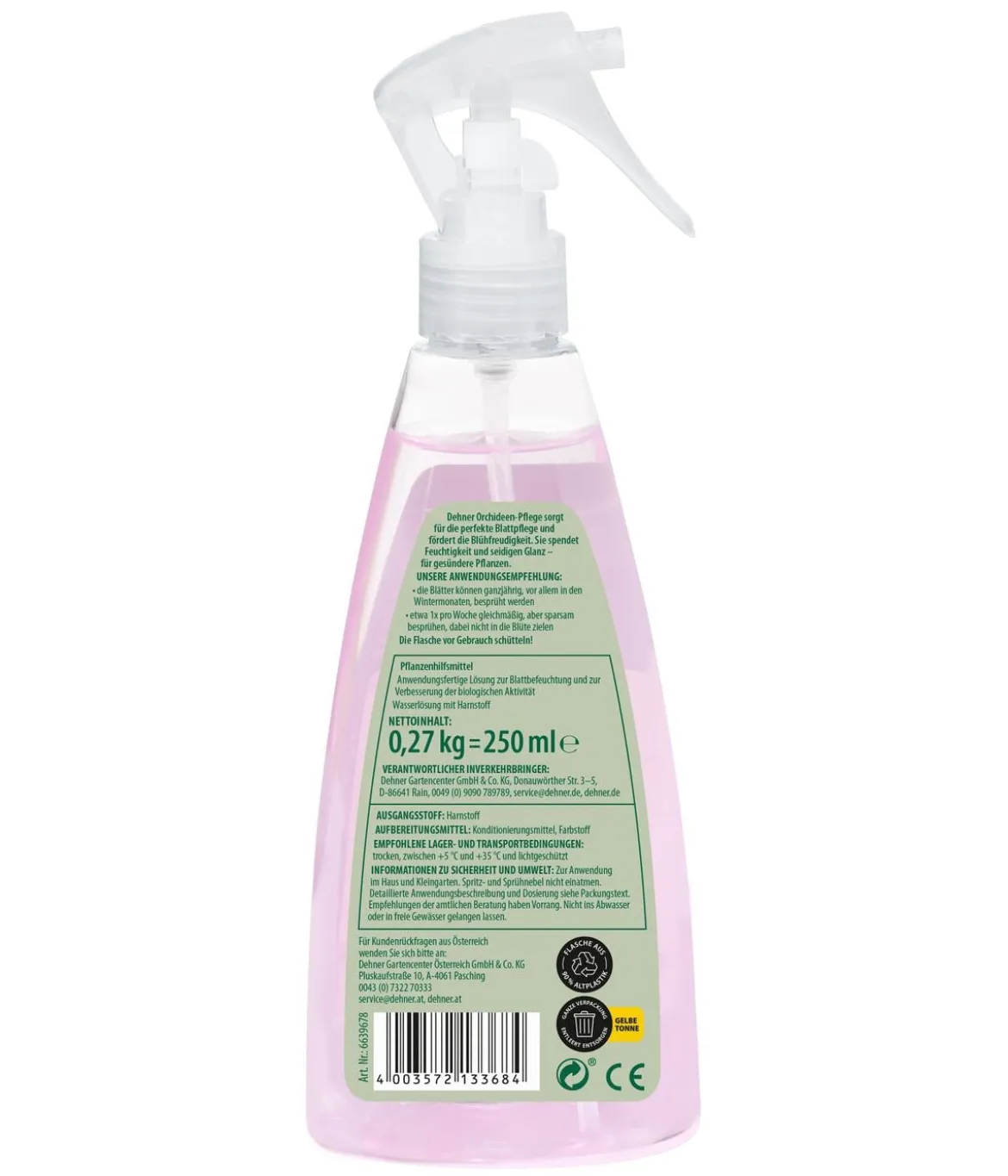 Dehner Orchideen-Pflege-Spray, 250 ml