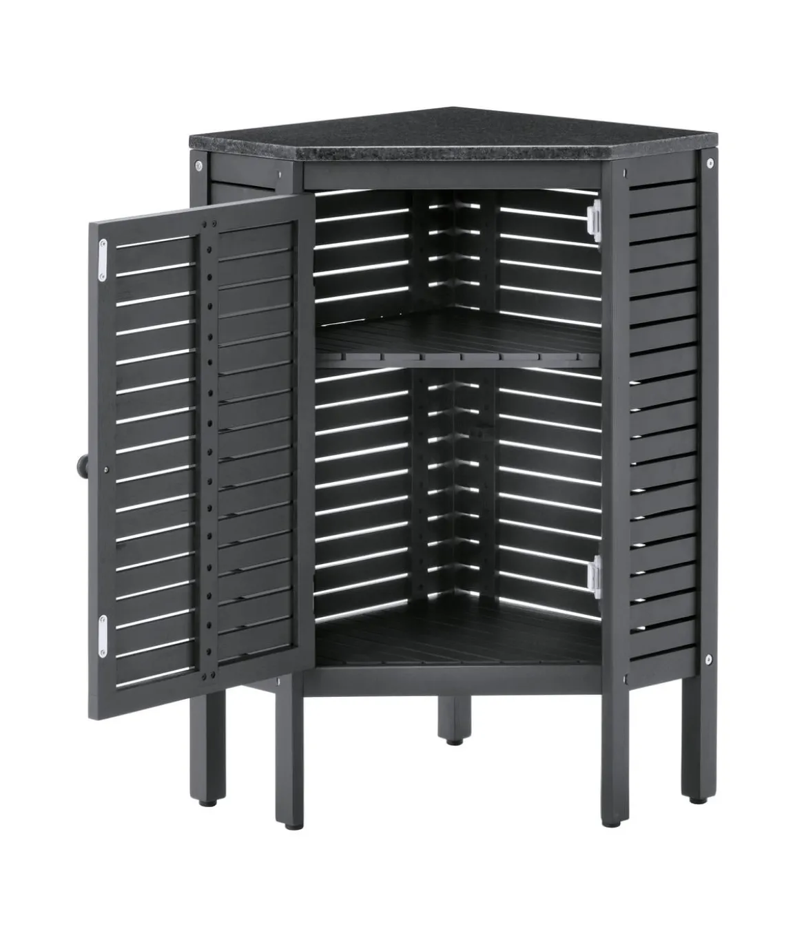 Dehner Outdoor-Küche Eckregal Southampton, ca. B50/H90/T50 cm