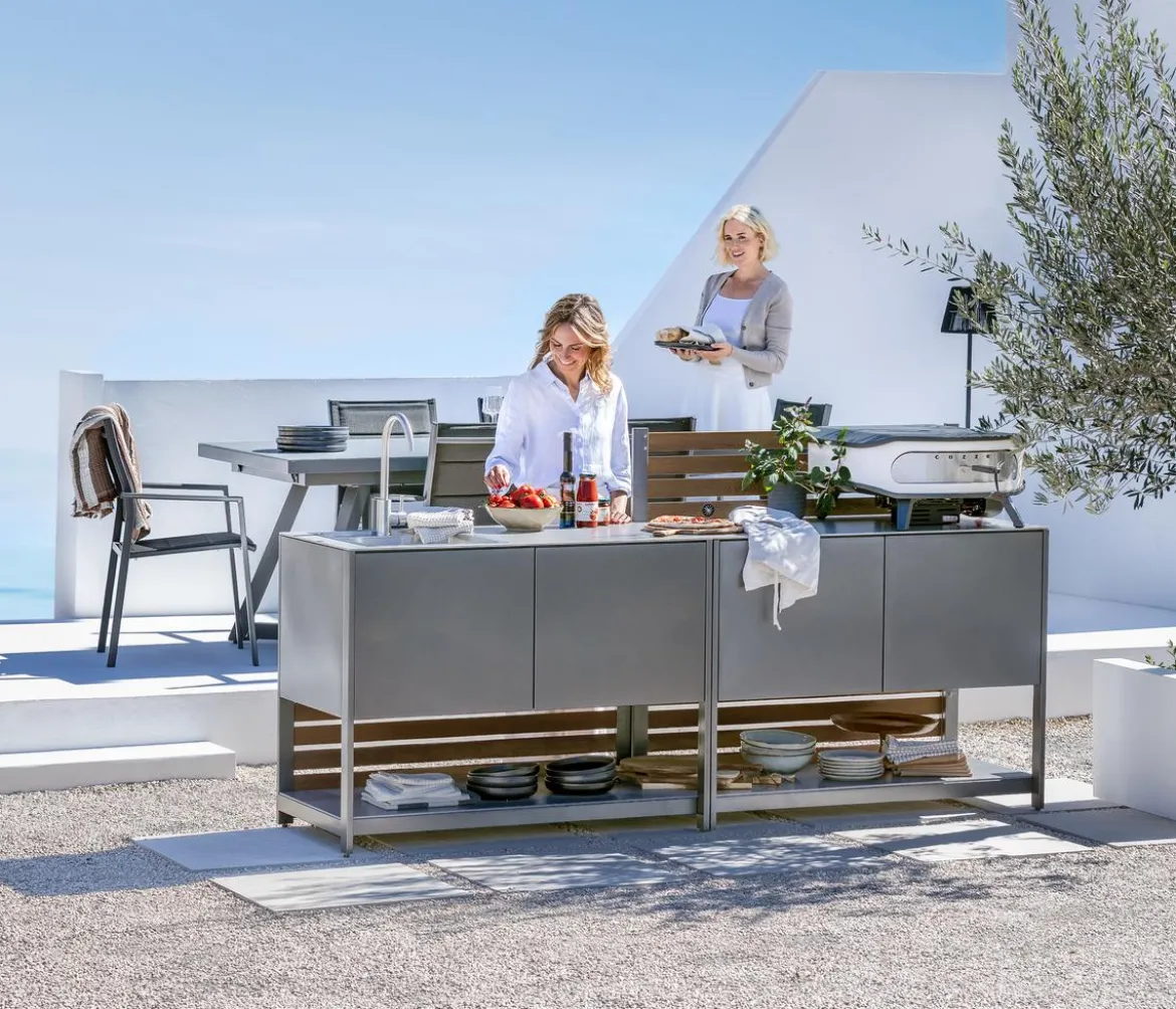 Dehner Outdoor-Küche Schrank Loop, ca. B110/H122/T60 cm