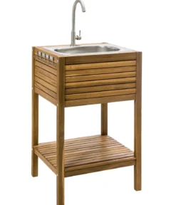 Dehner Outdoor-Küche Spülschrank Southampton, ca. B52,5/H90/T50 cm