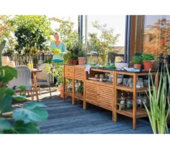 Dehner Outdoor-Küche Spülschrank Southampton, ca. B52,5/H90/T50 cm