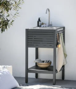 Dehner Outdoor-Küche Spülschrank Southampton, ca. B52,5/H90/T50 cm