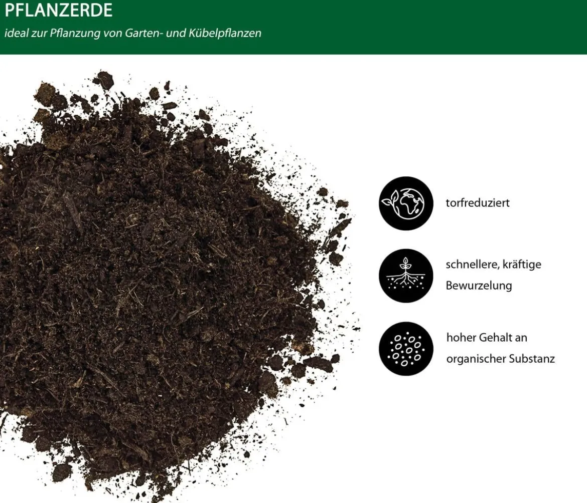 Dehner Pflanzerde, 39 x 60 Liter