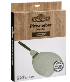 Dehner Pizzaheber, klappbar, ca. B38/H5,5/T31,5 cm