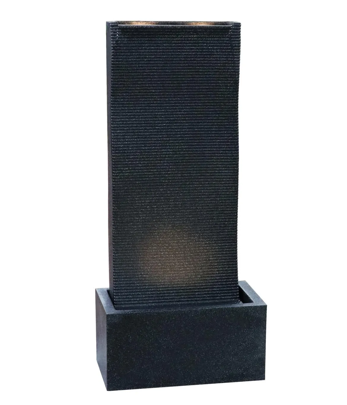 Dehner Polyethylen-Gartenbrunnen Altero, solarfähig, ca. H107 cm