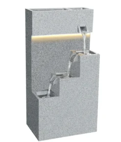 Dehner Polyethylen-Gartenbrunnen Gradino, solarfähig, ca. H80,5 cm