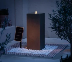 Dehner Polyethylen-Solarbrunnen Glonn, ca. H90 cm