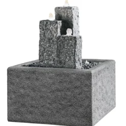 Dehner Polyresin-Brunnenumrandung, ca. B60/H35/T60 cm
