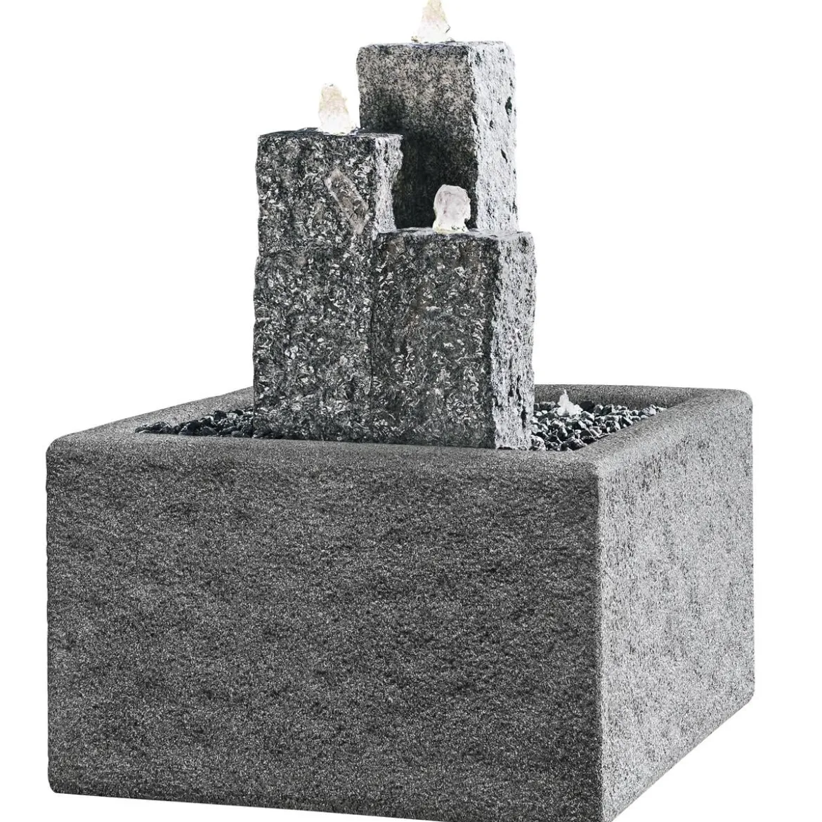 Dehner Polyresin-Brunnenumrandung, ca. B60/H35/T60 cm