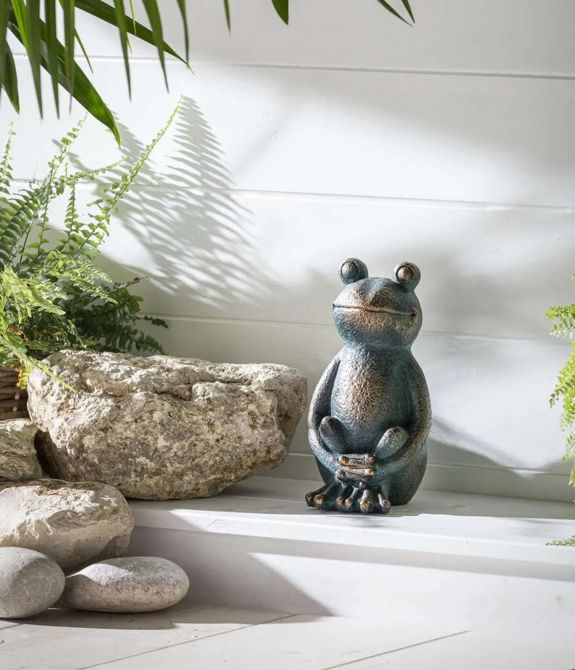 Dehner Polyresin-Frosch
