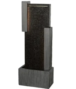 Dehner Polyresin-Gartenbrunnen Minerva, solarfähig, ca. H100 cm