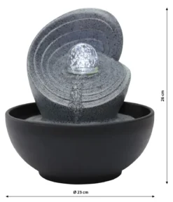 Dehner Polyresin-Zimmerbrunnen Olua