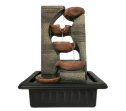 Dehner Polyresin-Zimmerbrunnen Steinkrüge