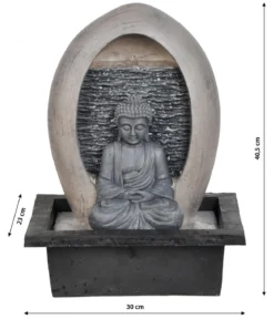 Dehner Polyresin-Zimmerbrunnen Malu