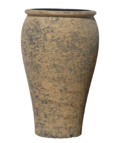 Dehner Polystone-Vase Atlantis, rund