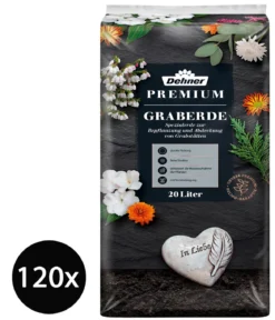 Dehner Premium Graberde, 120 x 20 Liter