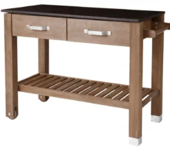 Dehner Premium Holz-Pflanztisch Windsor, ca. B110/H84/T55 cm