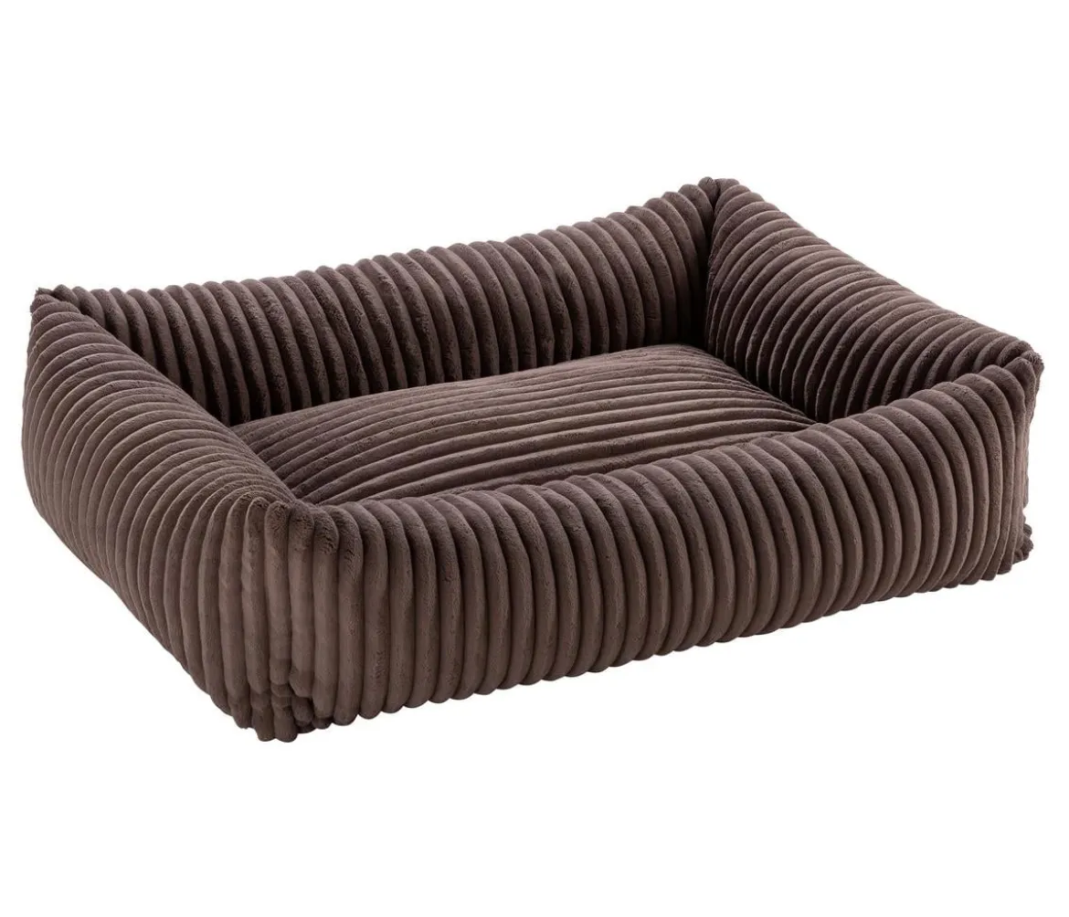 Dehner Premium Hundebett Doya, rechteckig, ca. B100/H25/T80 cm