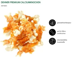 Dehner Premium Hundesnack Calciumknochen