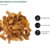 Dehner Premium Hundesnack Fleischstreifen, Lamm, 50 g