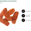 Dehner Premium Hundesnack Fleischstreifen Kaninchen, 170 g