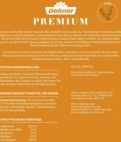 Dehner Premium Hundesnack Fleischstreifen Mini