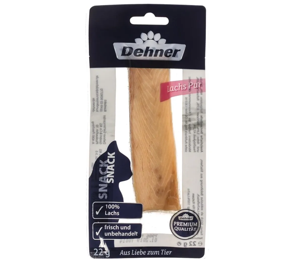 Dehner Premium Katzensnack Fischfilet Pur, 22 g