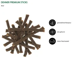 Dehner Premium Katzensnack Sticks, 50 g