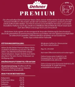 Dehner Premium Katzensnack Sticks, 50 g