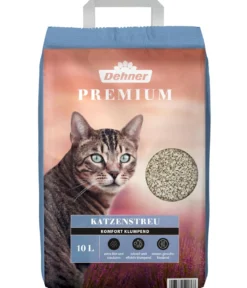Dehner Premium Katzenstreu Komfort Klumpend, 10 l