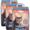 Dehner Premium Katzenstreu Komfort Klumpend, 3 x 10 l