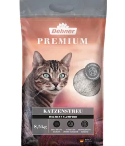 Dehner Premium Katzenstreu Multicat Klumpend, 8,5 kg