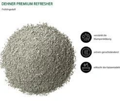 Dehner Premium Katzentoiletten-Refresher, Frühlingsduft, 700 g