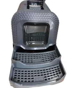 Dehner Premium Katzentoilette Jolie, grau, ca. B42/H41/T69 cm