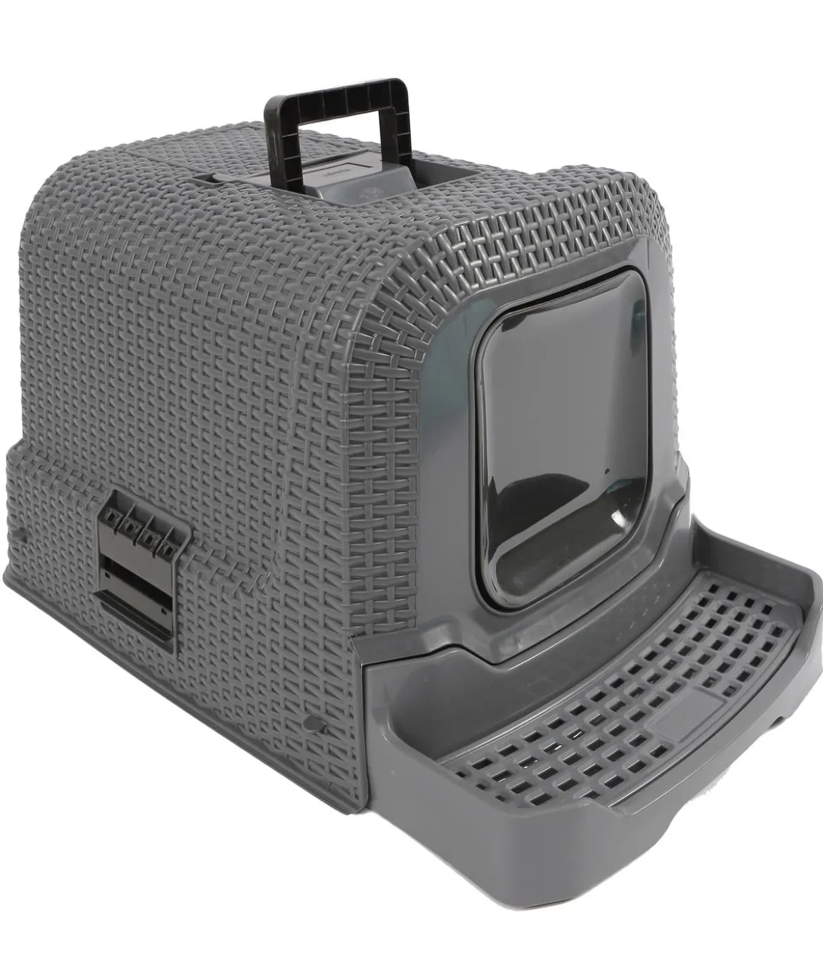 Dehner Premium Katzentoilette Jolie, grau, ca. B42/H41/T69 cm