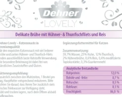 Dehner Premium Lovely Katzensnack Filets in Brühe Trautes Heim, 24 x 40 g