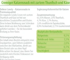 Dehner Premium Lovely Katzensnack Mein Gaumenfreund, 12 x 6 x 14 g