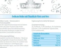 Dehner Premium Lovely Katzensnack Filets in Brühe Wohlfühl-Zone, 24 x 40 g