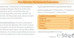 Dehner Premium Lovely Katzensnack Eine kleine Aufmerksamkeit, 12 x 50 g